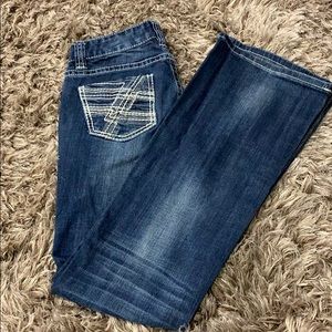 Girls bootcut jeans